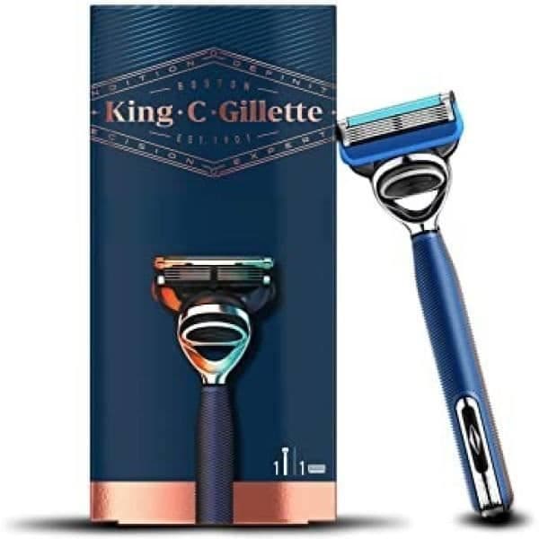 Partaveitsi - GILLETTE - King Shave & Edging - 1 kpl - Optimaalinen mukavuus - Miehille