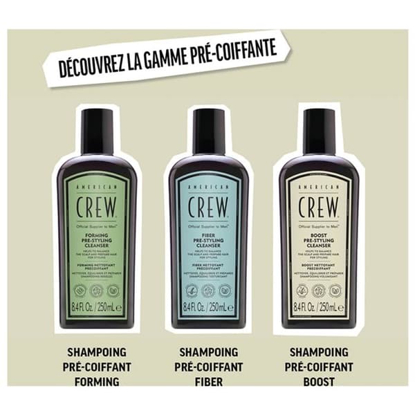 American Crew Boost Pre-Styling Rensende Shampoo 250 ml