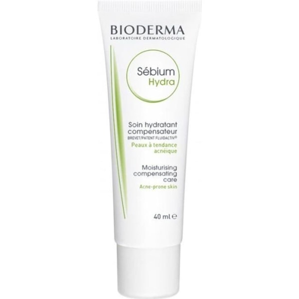 Bioderma Sébium Hydra Soothing Rehydrating Cream Mycket torr aknebenägen hud 40ml