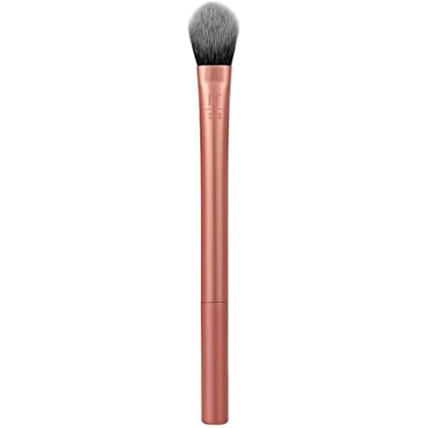 Real Techniques Brightening Makeup Brush, Kitten Paw Brush passar under ögat, döljer mörka cirklar, Tranbär