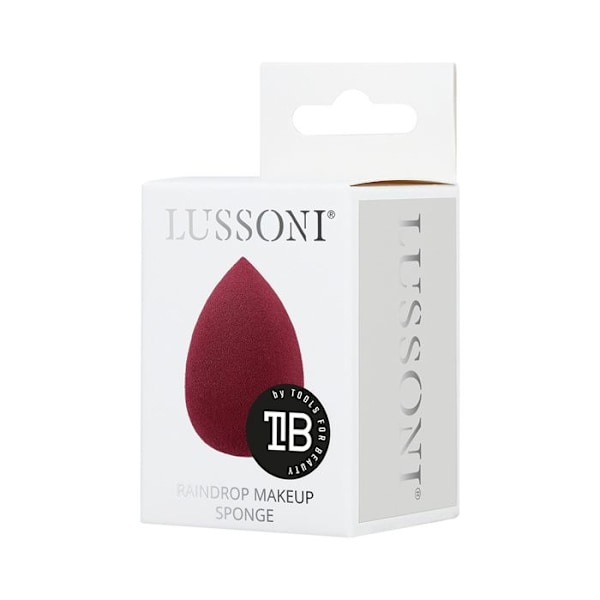 Lussoni Make Up Burgundy Raindrop Sponge - sminksvamp