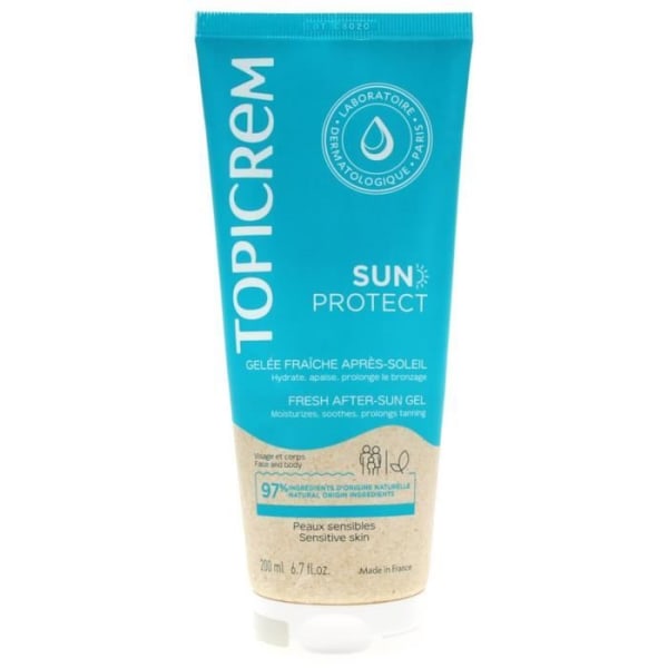 Topicrem Sun Protect Fresh After-Sun Jelly Sensitive Skin 200ml
