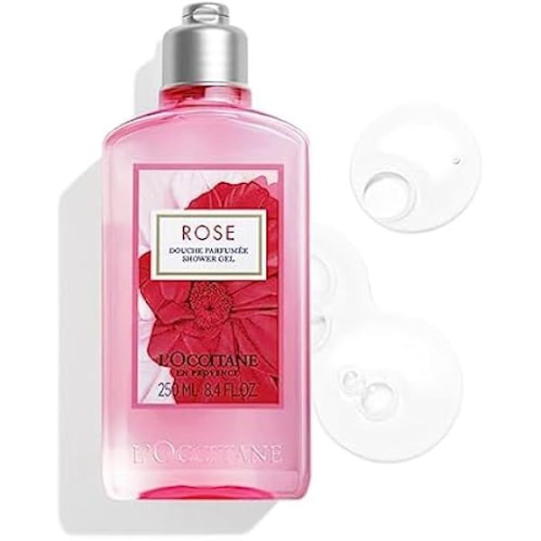 ROSE L'OCCITANE duschgelé - 250ml - Fräsch och avkopplande - Parabenfri
