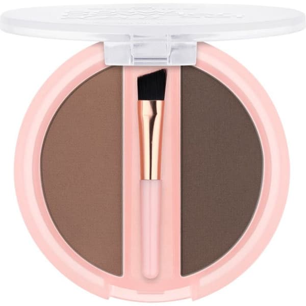 Essence - Poudre Sourcils Brow Powder Duo Sæt - 02 Medium 02 Medium