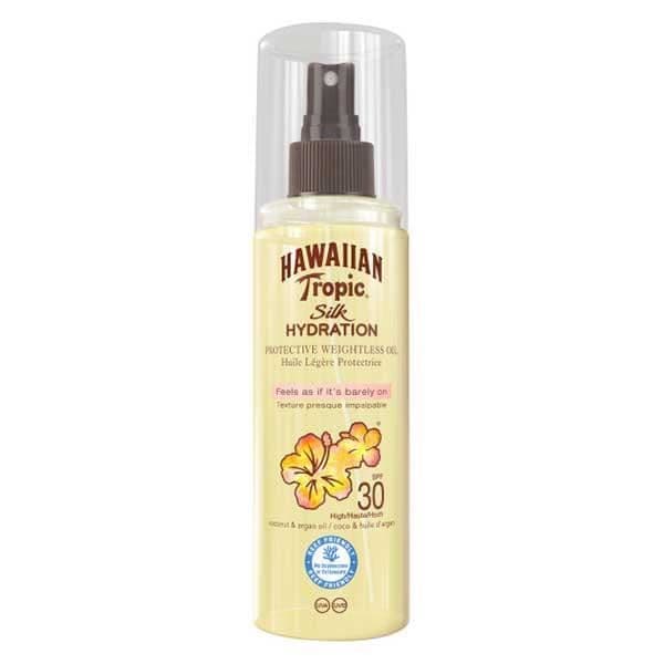 Spray Solcreme - HAWAIIAN TROPIC - Silk Hydration - SPF 30 - 150ml - Non-fedtet
