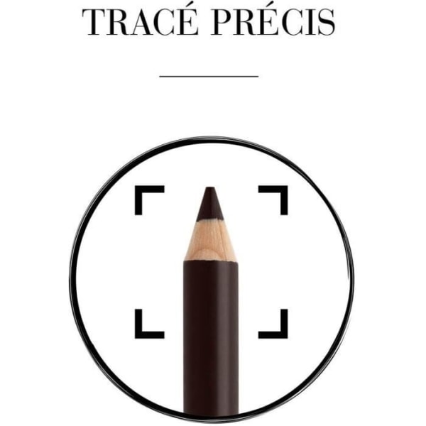 Khol & Contour Pencil - BOURJOIS - 04 Brun-Dependant - Intensiv färg - Långvarig - Vattentät Brun