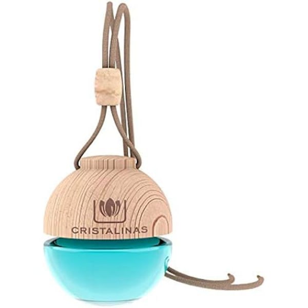 CRISTALINAS Billuftfräschare - Eliminerar dålig lukt med en behaglig doft av EAU DE COLOGNE FOR BABY. (1 enhet)