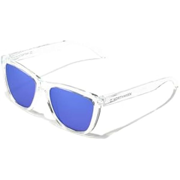 Solglasögon - NORTHWEEK - Vanliga - Polariserad Transparent Sky - Grå - Unisex Polariserad Transparent Sky