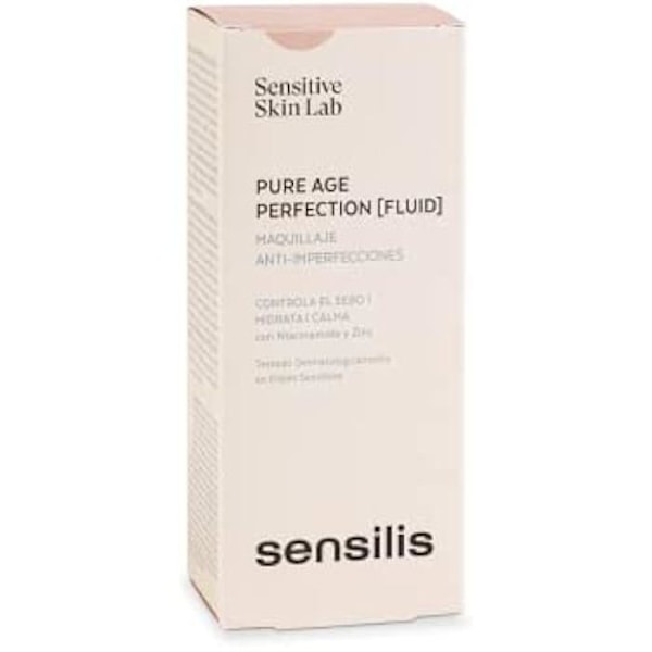 Foundation - SENSILIS - Pure Age Perfection - Anti-imperfektioner - Fet hud - 03-Beig Tone 03 Rosa Beige