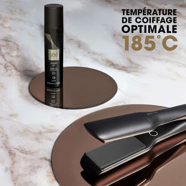 GHD Lissere ghd max - tykt og langt hår Svart