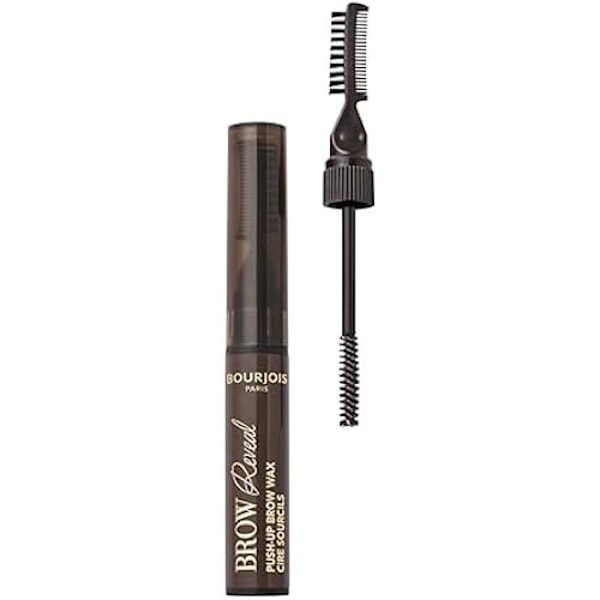 Ögonbrynsvax - BOURJOIS - Brow Reveal Push-Up - 04 Svart Brun - Långvarig - Vattentålig 04 - Svart Brun