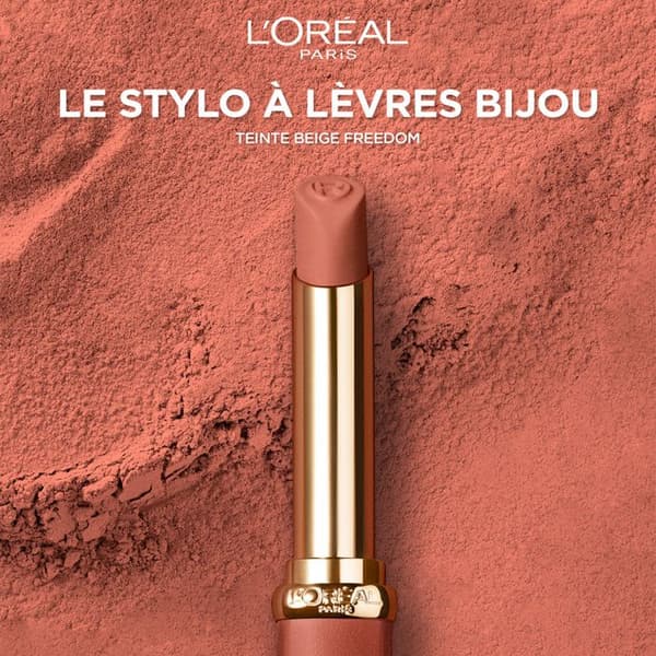 L'Oréal Paris Intense Volume Matte farver til en værdi af 600 Audacious Nude 600 fet naken