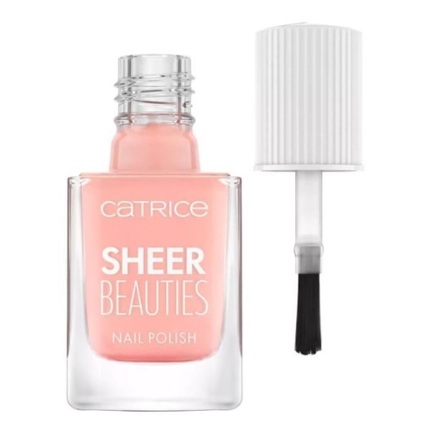 CATRICE ESMALTE DE UÑAS SHEER BEAUTIES 050 PEACH FOR THE STARS