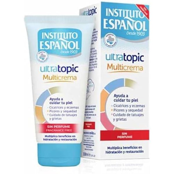 Crème - INSTITUTO ESPAÑOL - Tubo Ultratopic Multicrema - 150 ml - Hypoallergen - Alla hudtyper