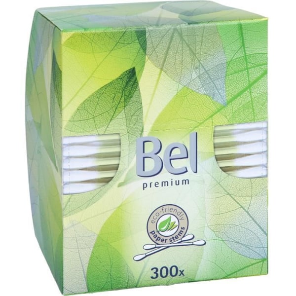 Bel Premium Wattestäbchen, 300 st Ätpinnar