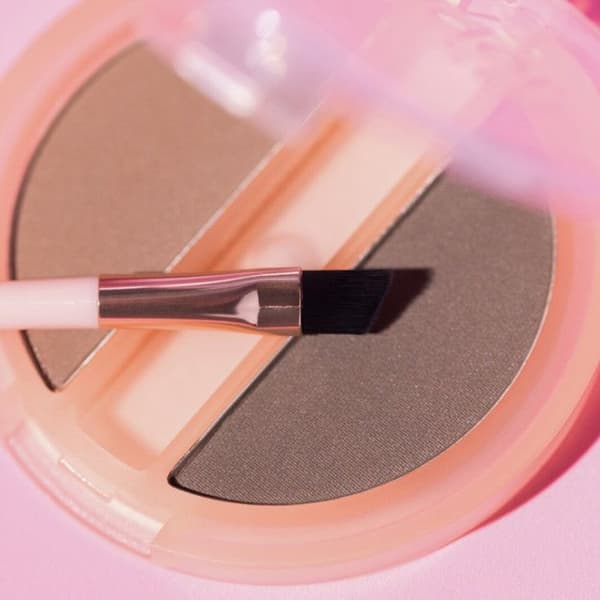 Essence - Poudre Sourcils Brow Powder Duo Sæt - 02 Medium 02 Medium