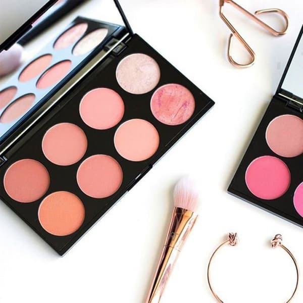 Makeup Revolution Ultra Blush Palette Hot Spice Multifarvet