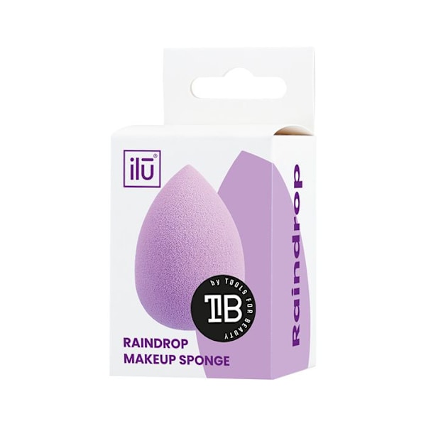 Ilū Make Up Raindrop Sponge Lila - sminksvamp i droppform