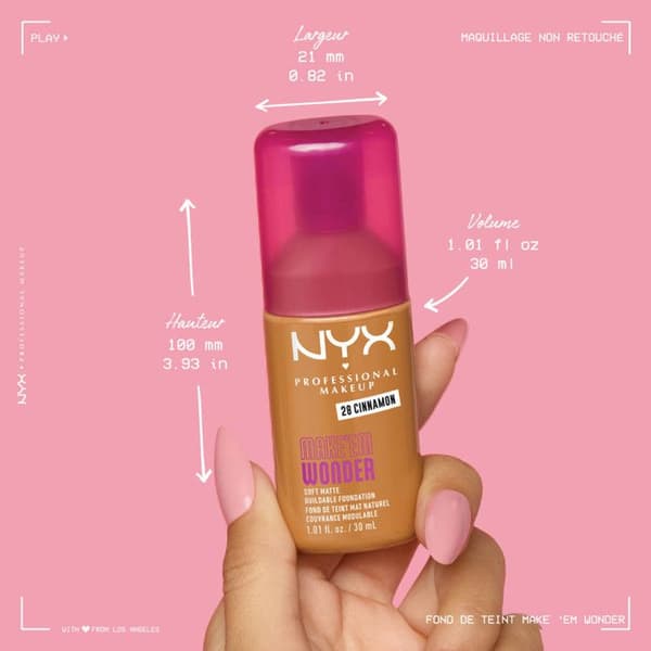NYX Professionel Makeup Make 'Em Wonder VARM PECAN Varm Pekannöt