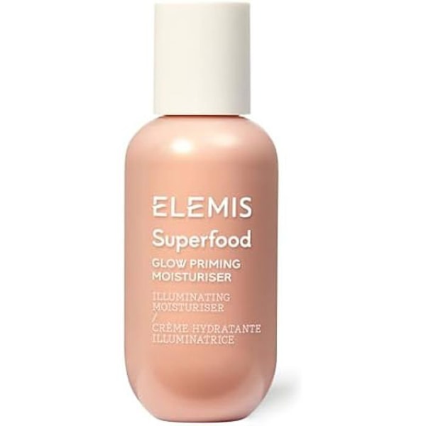 Elemis Superfood Glow Priming Moisturizer Lättviktig ansiktskräm för mjuk, glödande hud Prebiotisk fuktighetskräm