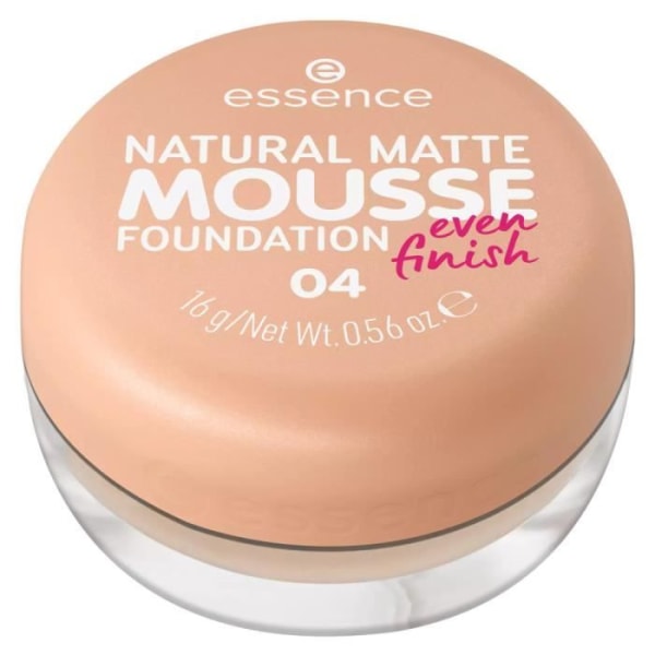 Essence - Natural Matte Mousse Foundation - 04