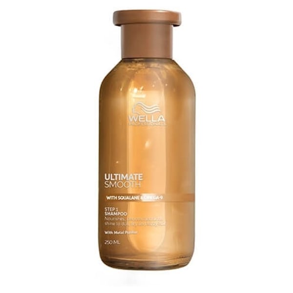 Schampo - Wella - Ultimate Smooth - 250ml - Torrt hår - Närande