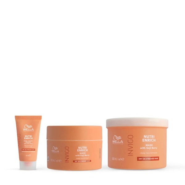 Närmastmask - Wella Professionals - Invigo Nutri Enrich - 500ml - Torrt hår - Anti-frissiga