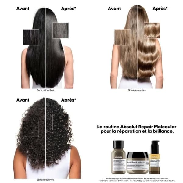 L'Oréal Professionnel Absolut Repair Molecular Bi-Phase Reparationsolja 30 ml
