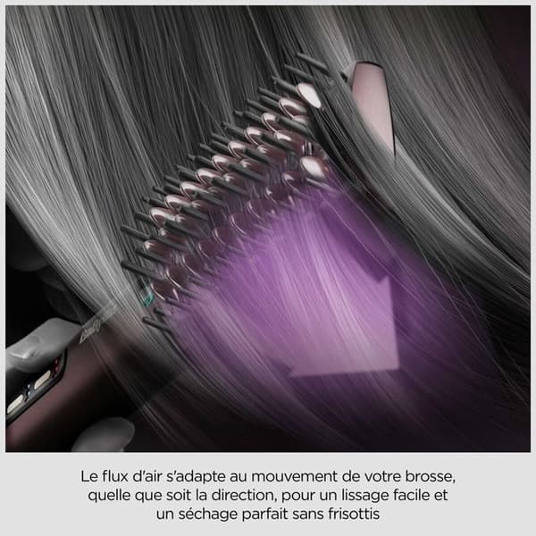 Babyliss Air Power Smooth AS6400E stylingbørste Violett