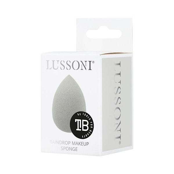 Lussoni Makeup Grey Raindrop Sponge - droppformad sminksvamp