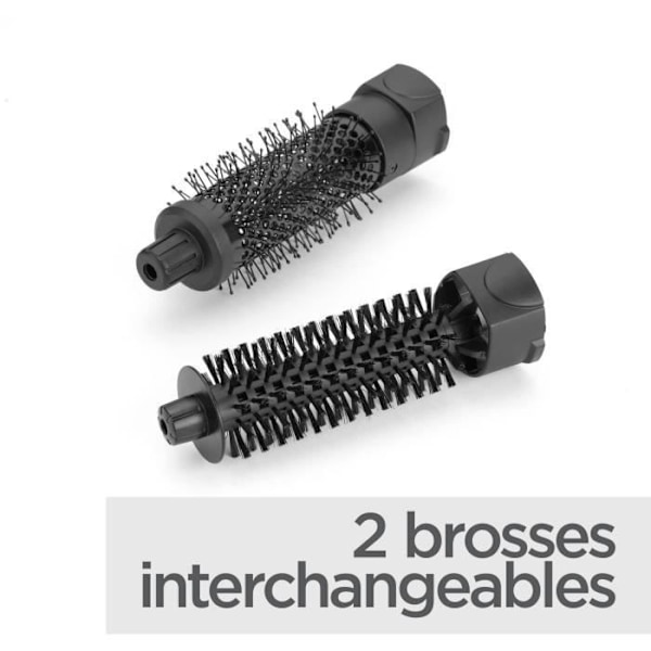 Blåsborste - BaByliss - AS82E Shape & Smooth - För formning och volym Svart
