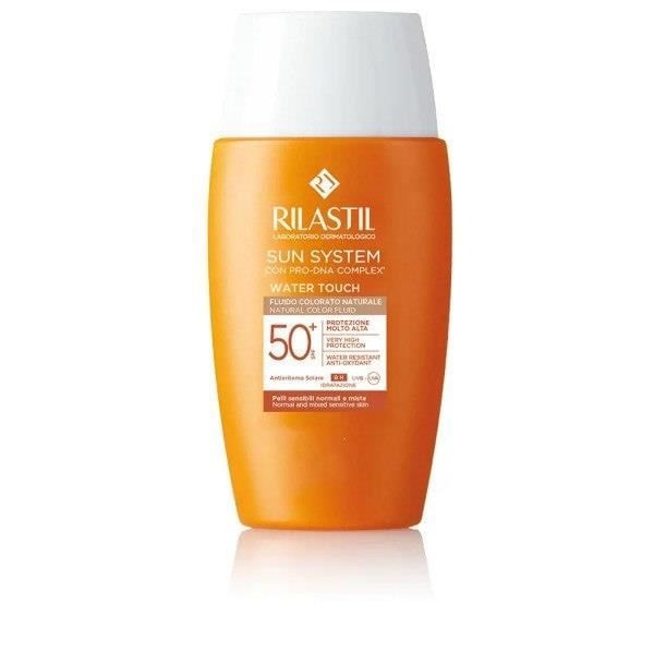Solkräm - RILASTIL - Solsystem SPF50+ - 50 ml - Unisex - Färg Orange Orange