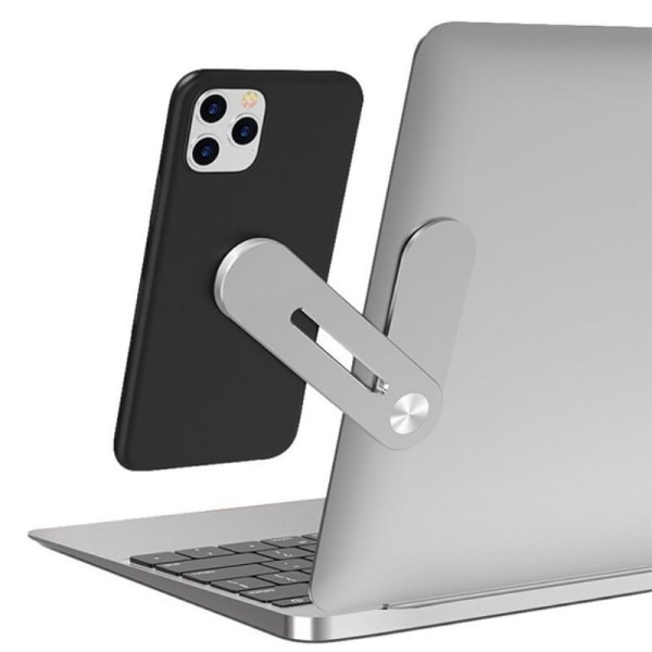 Universell Justerbar Mobilhållare för Laptop Silver
