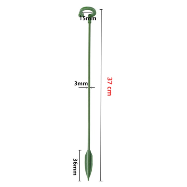 Stabiliseringspinne för Växter/Blommor i jord - 37 cm 1-Pack