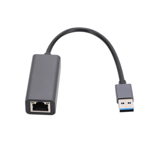 USB till Ethernet Adapter 1 Gbit/s Svart - Flerpack 1-Pack