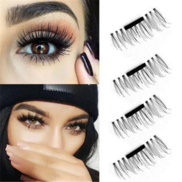 Exklusiva Magnetiska Lösögonfransar 3D Eyelashes 2-Pack