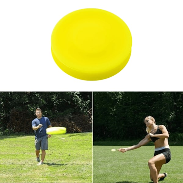 Mini Frisbee - Pocket Disk Long Range - Gul 1-Pack