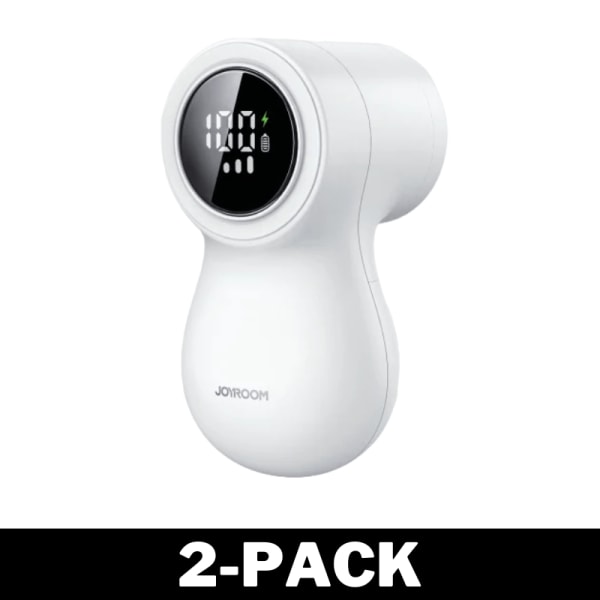 Uppladdningsbar Noppborttagare med LED Display 2-Pack