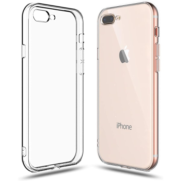 Genomskinligt Slimmat Skal iPhone 7/8 Plus Transparent TPU