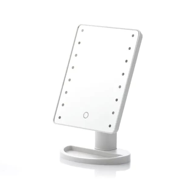 Stilren Sminkspegel med LED Lampor 2-Pack