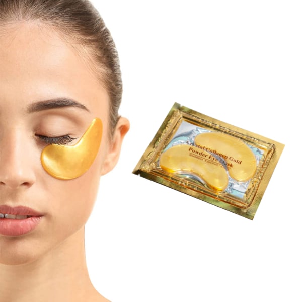 Ögonmask Crystal Collagen 24K Guld 1-Pack