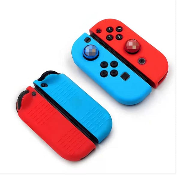 Silikonskydd kompatibla med Nintendo Switch Blå 2-Pack