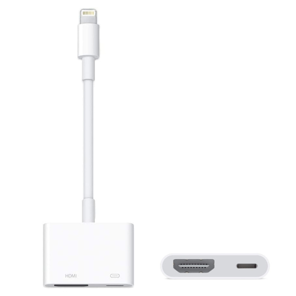 Lightning till Digital AV Adapter ( Lightning till HDMI ) Vit Default Title