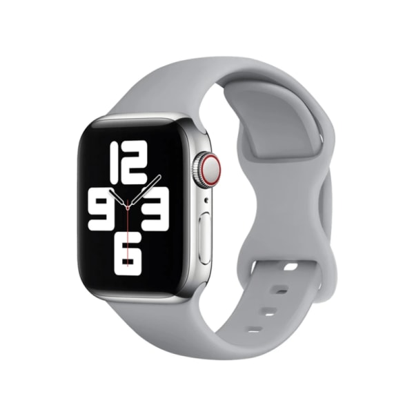 Silikonarmband till Apple Watch 38/40/41 mm Grå S