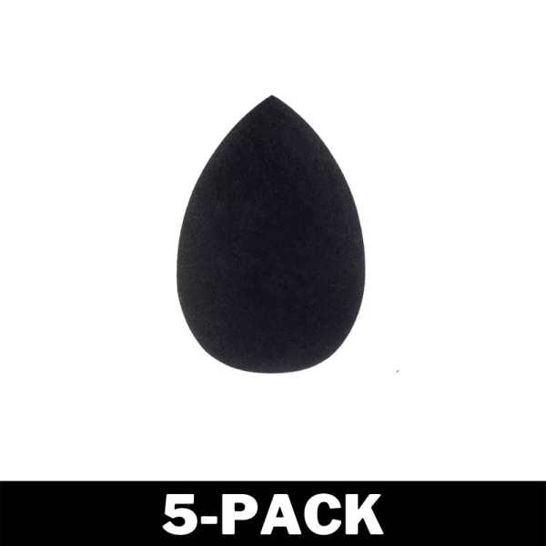 Make Up Sponge - Beauty Blender Svart 5-Pack