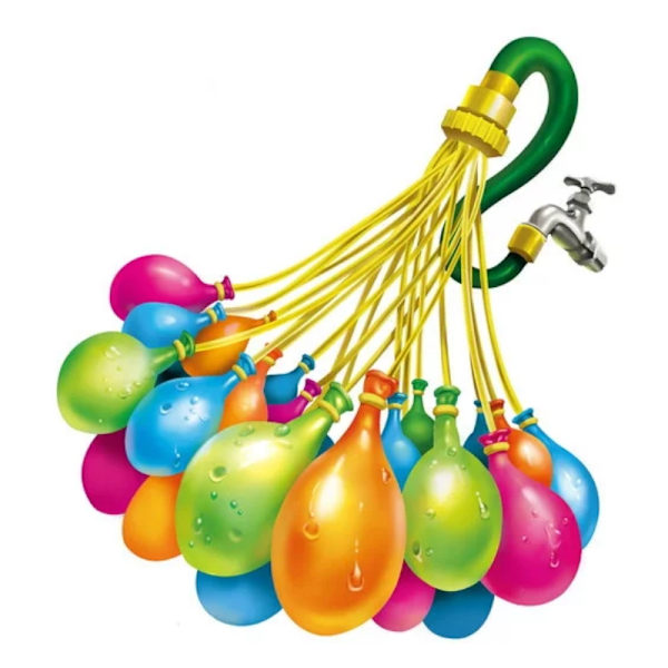 Snabbfyllande automatiska vattenballonger - över 100 stycken Default Title