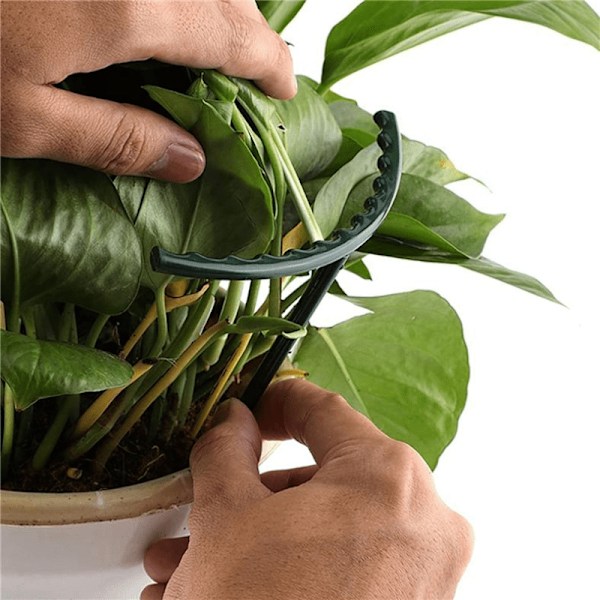 Krukstöd - Stöd för Växter & Blommor - 4 delar set - 14 cm