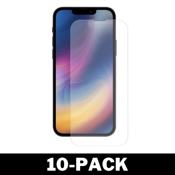 Skärmskydd för iPhone 15 - Transparent Härdat Glas 10-Pack