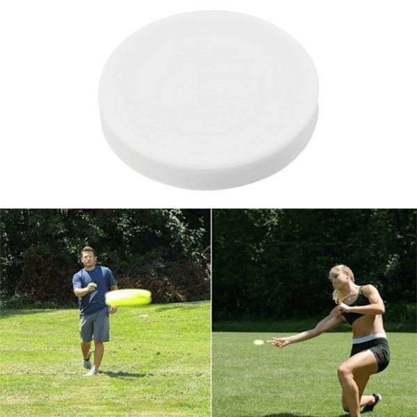 Mini Frisbee - Pocket Disk - Kasta Över 60 Meter - Vit Default Title