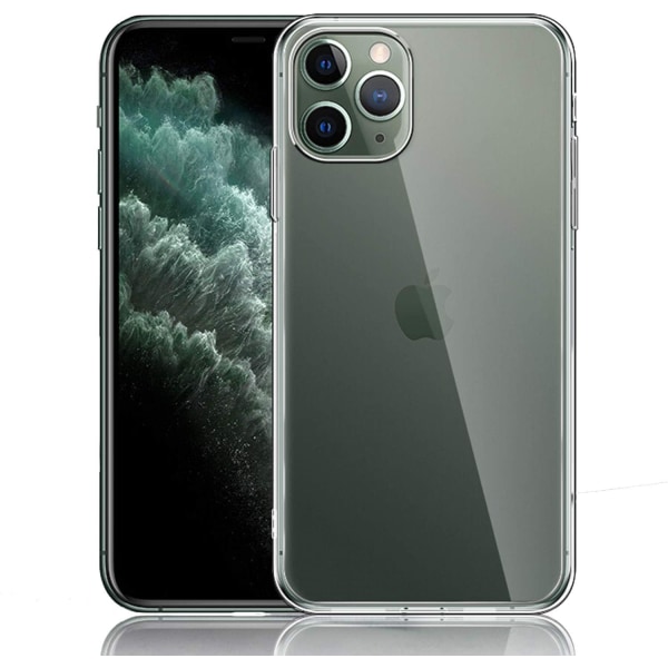 Genomskinligt Skal iPhone 11 Pro Max Transparent TPU 1-Pack
